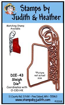 DIE-43 Sleigh Die